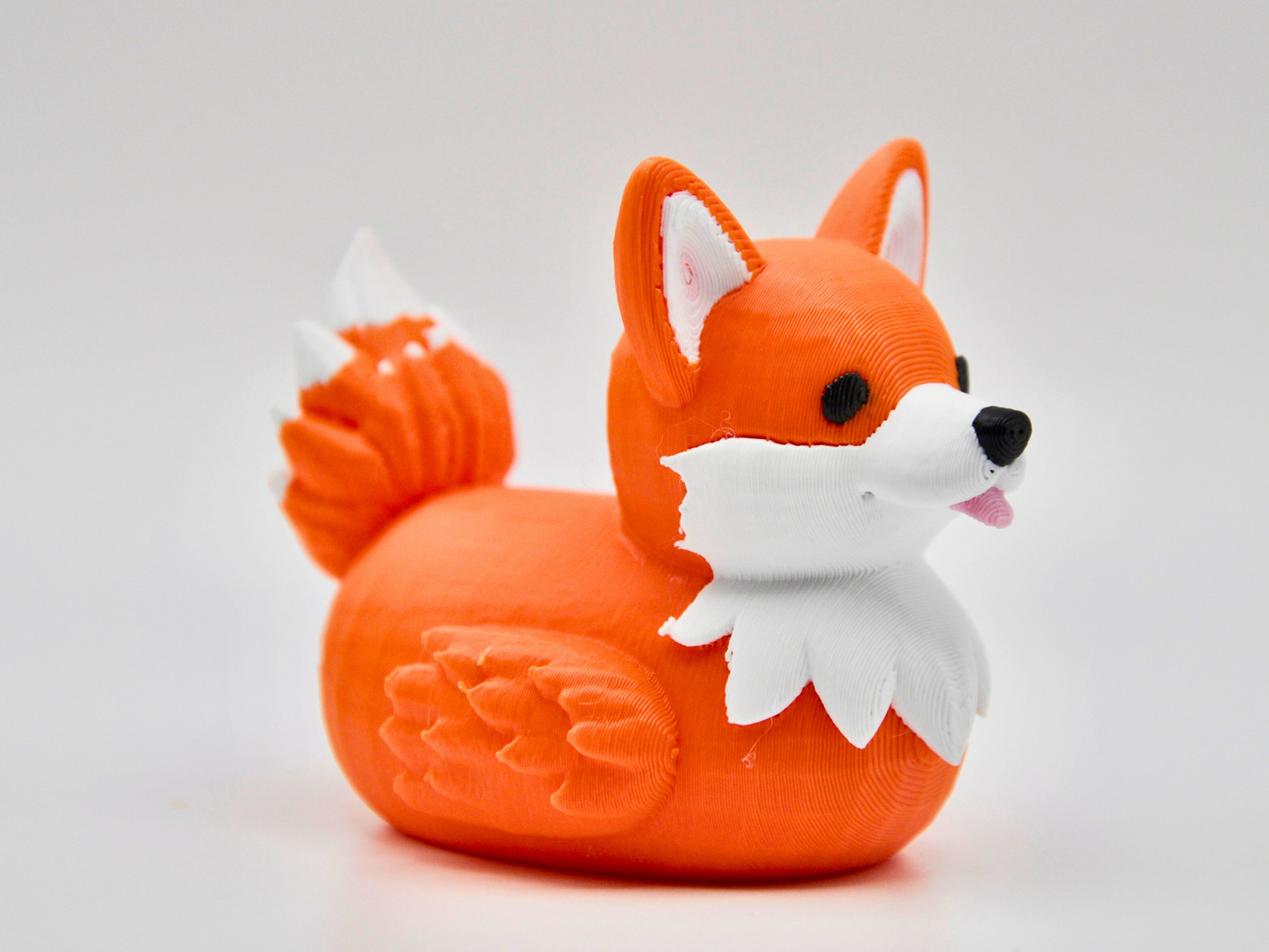 Corgi Duck 3D Printed Royal Canine Figurine