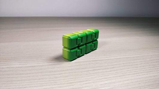 3D Printed Infinity Cube: Fidget Stress Reliever Toy - 3DEvricPrinting