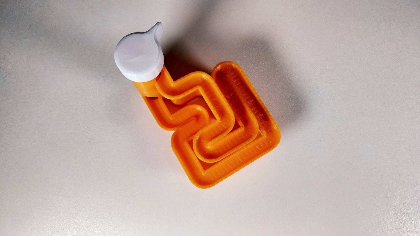 3D Printed Marble Maze Run: Lifting Mechanism, Educational Toy - 3DEvricPrinting