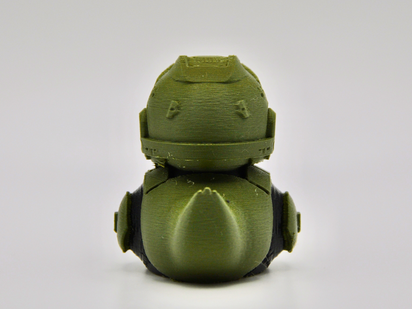 Halo Master Chief Duck 3D Printed Spartan Figurine