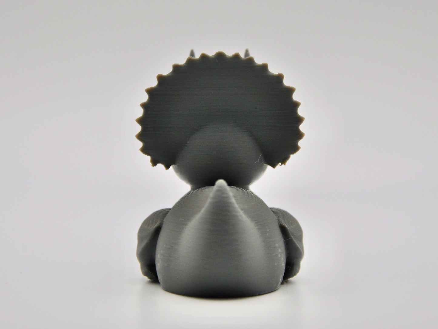 Triceratops Duck 3D Printed Dinosaur Figurine