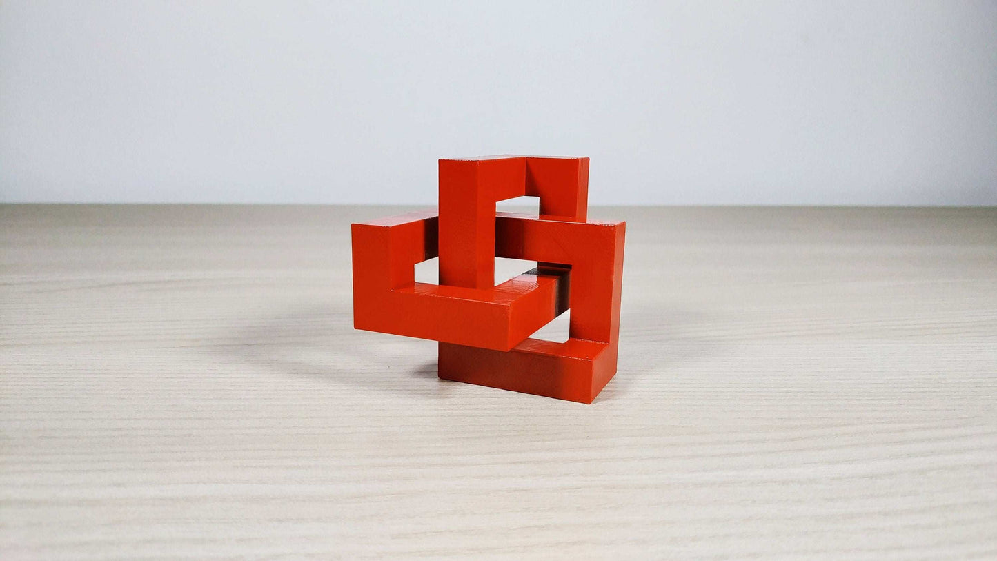 Abstract Geometric Knot Home Decor - 3DEvricPrinting