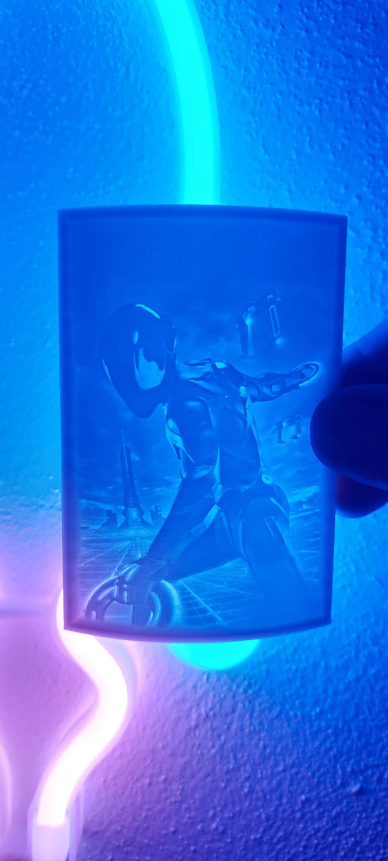 Custom Lithophane High Quality 3D Printed Standing Photographs - 3DEvricPrinting