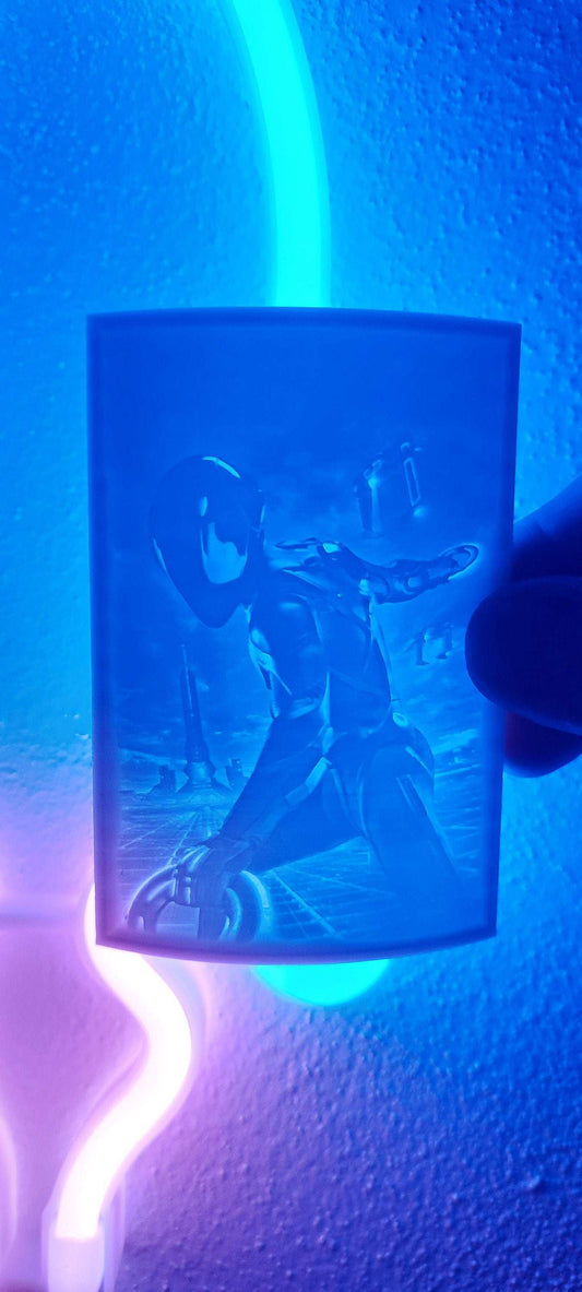 Custom Lithophane High Quality 3D Printed Standing Photographs - 3DEvricPrinting