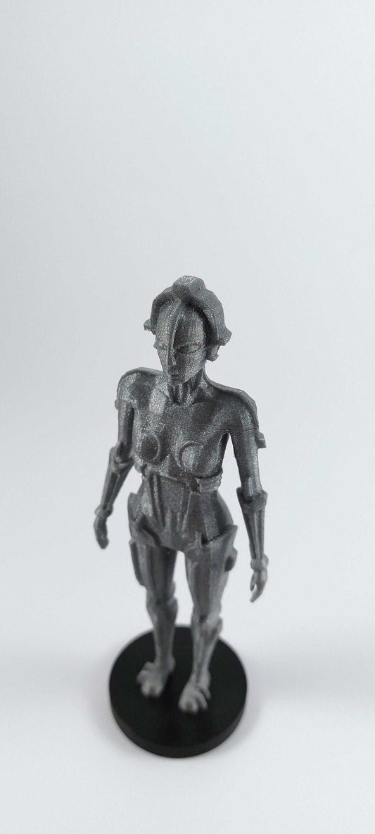 Metropolis Maria Robot Figure: 1927 Sci-Fi 3D Printed Model - 3DEvricPrinting