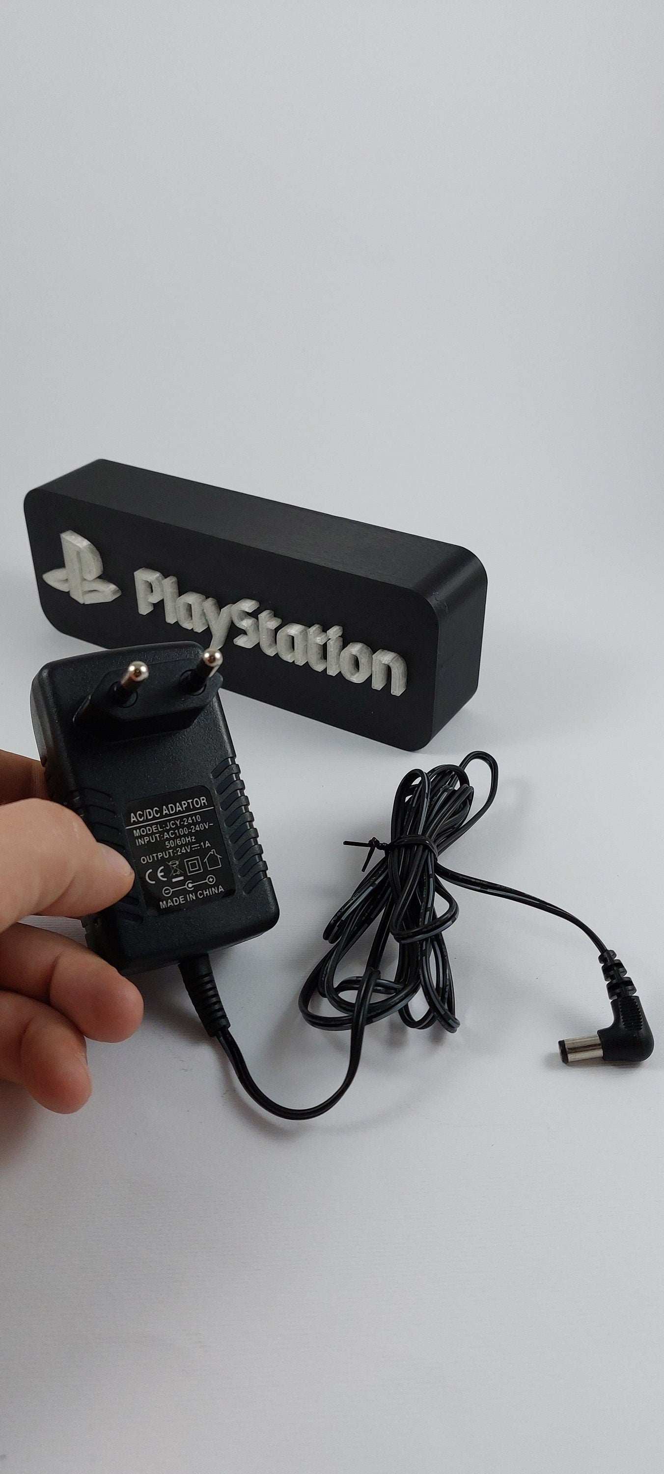 PlayStation Logo LED Lamp – Retro Backlit Table Light, Night Lamp and Gaming Room Decor - 3DEvricPrinting