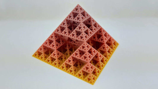 Sierpiński Triangle Pyramid: 3D Printed Fractal Sculpture - 3DEvricPrinting