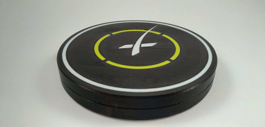 SpaceX Landing Pad Qi Wireless Charger with Anti Slip Rubber Feet 3D Printed - 3DEvricPrinting