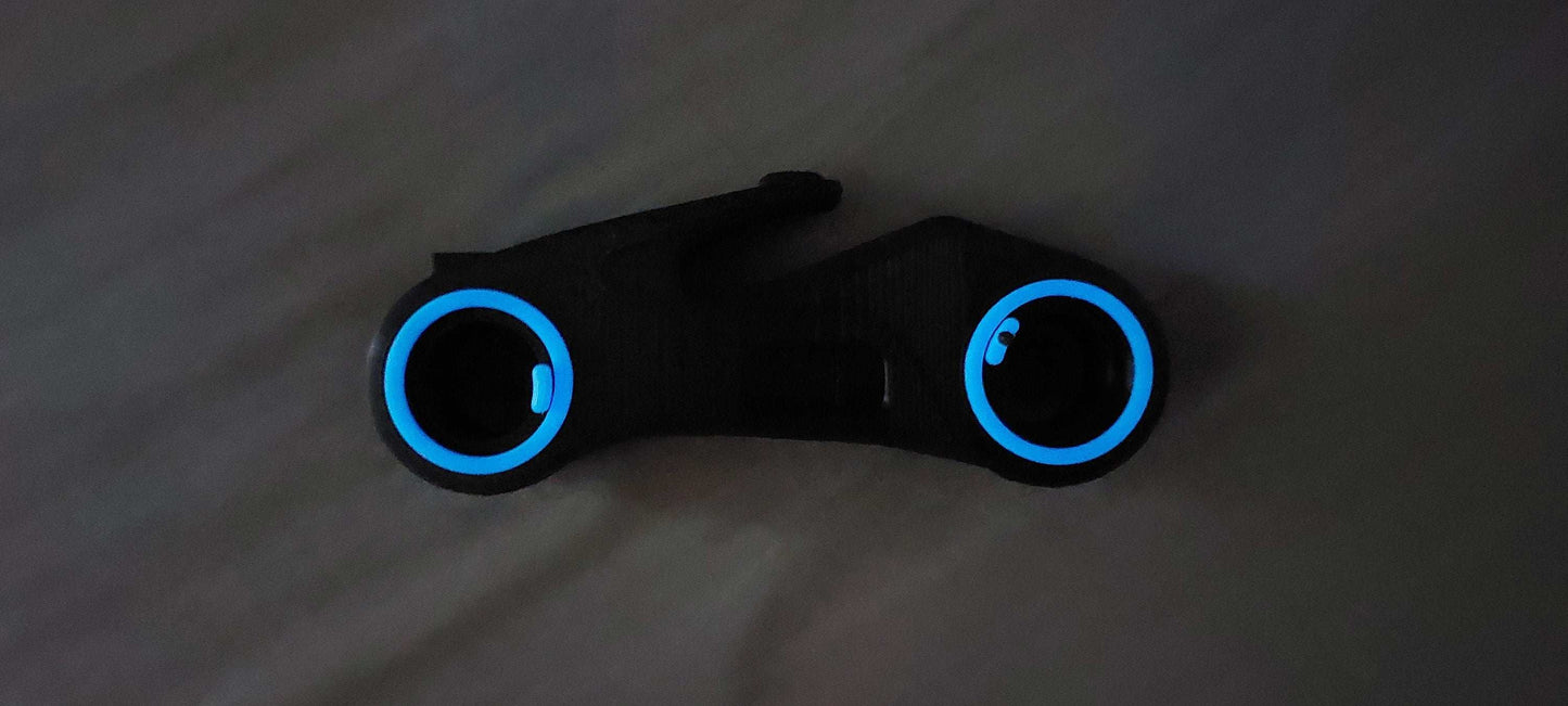 Tron Legacy Light Cycle 3D Printed Model – 5th Generation Dual Color Sci-Fi Motorcycle Replica - 3DEvricPrinting