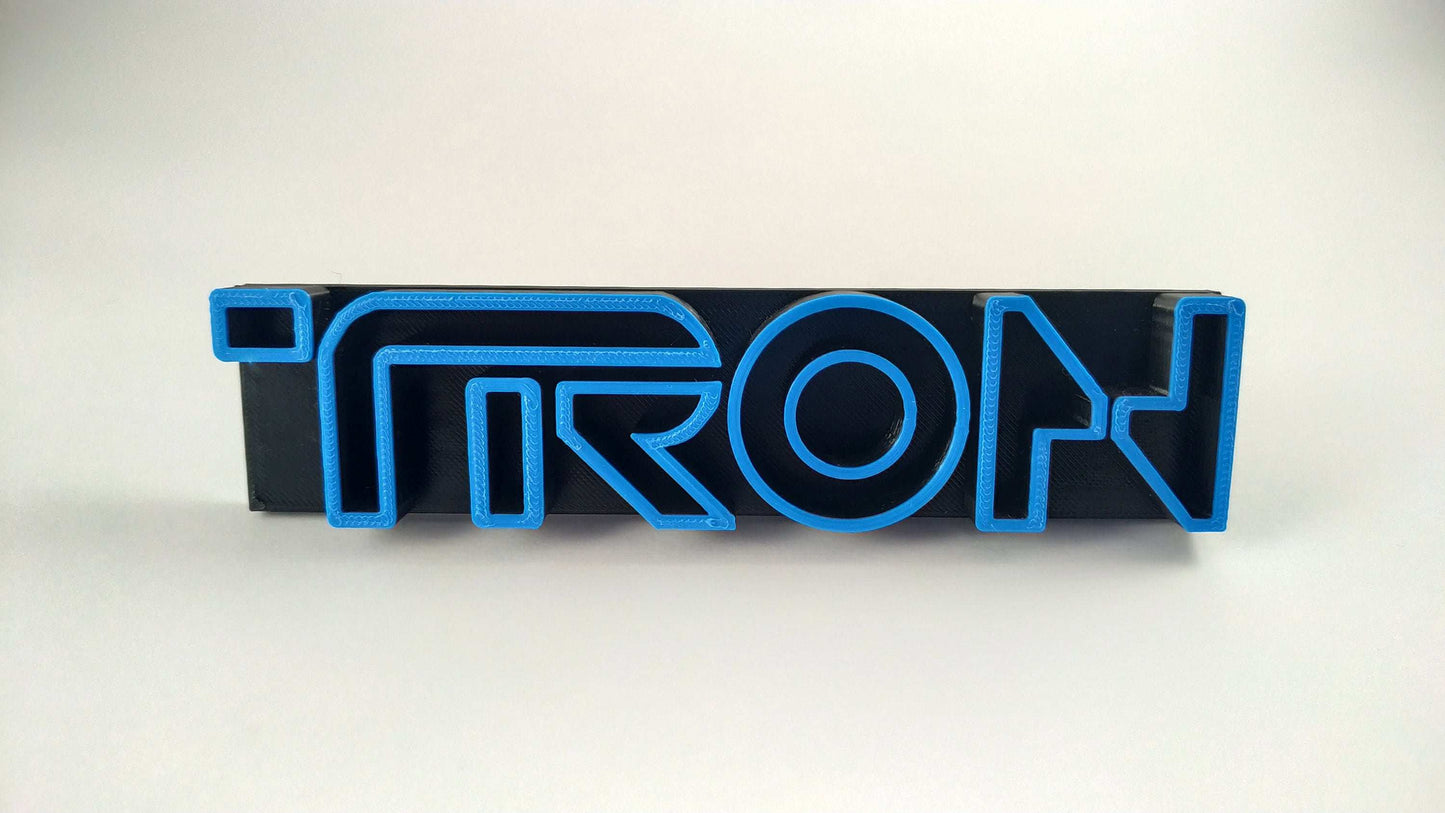 Tron Legacy Movie Logo - 3DEvricPrinting