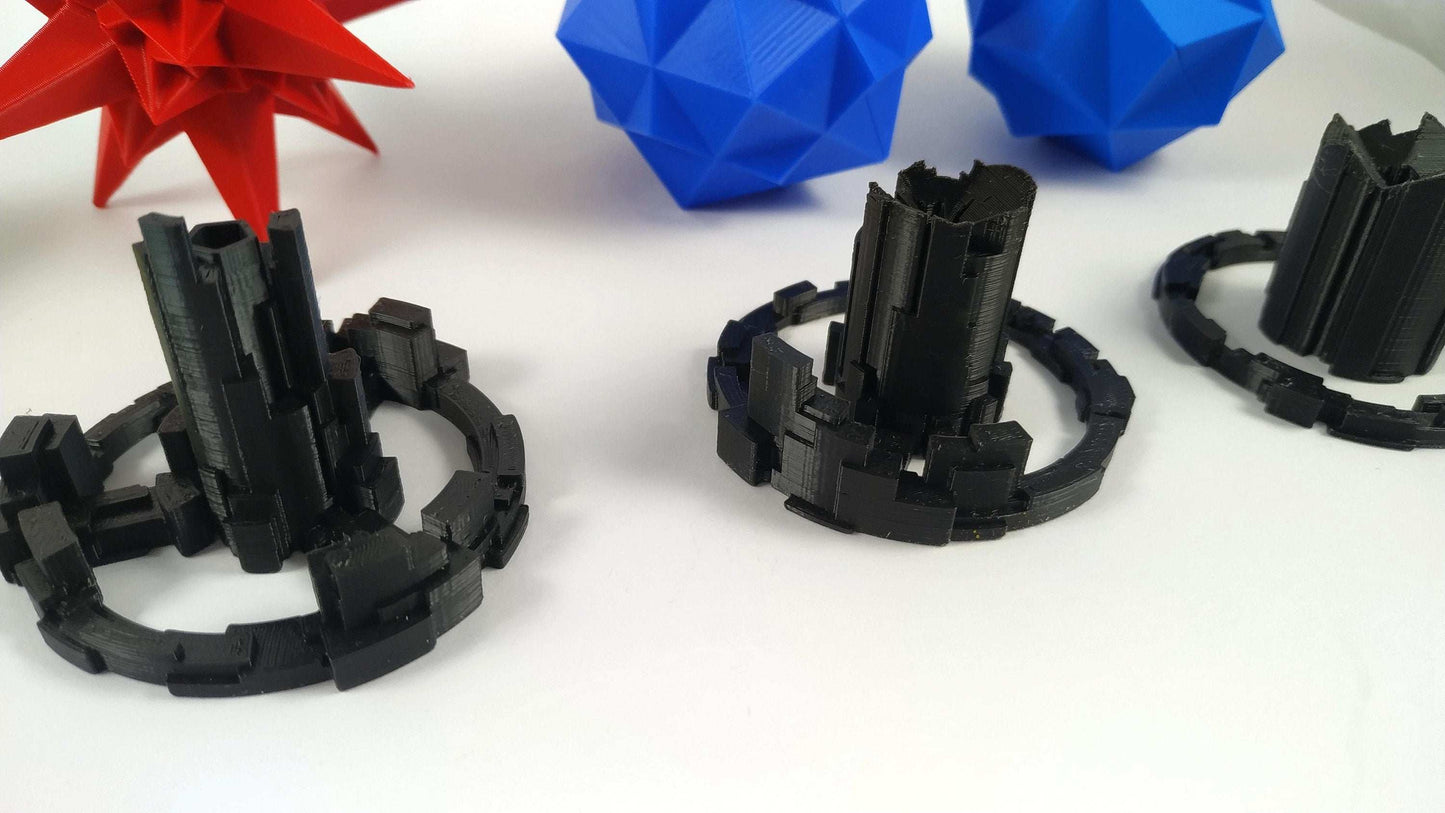 Tron Bits 1982 Movie Model Kit: 3D Printed PLA Set - 3DEvricPrinting