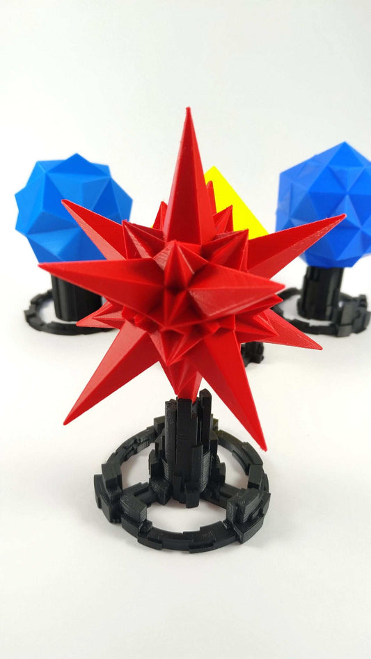 Tron Bits 1982 Movie Model Kit: 3D Printed PLA Set - 3DEvricPrinting