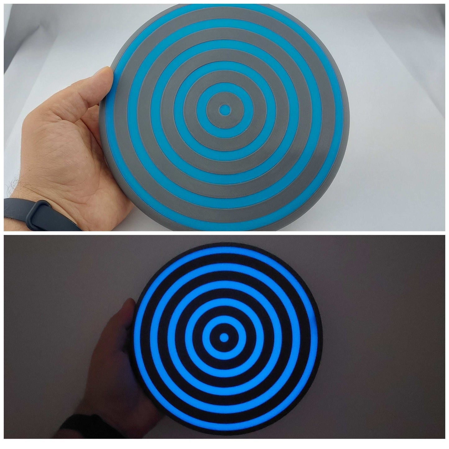 Tron 1982 Identity Disc: 3D Printed Frisbee Model - 3DEvricPrinting