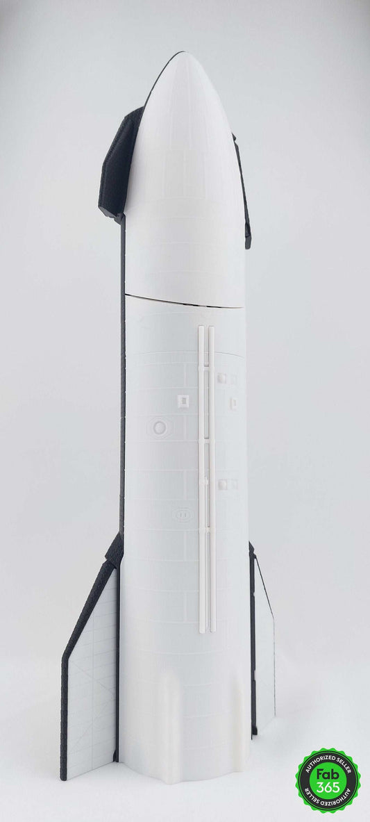 SpaceX Starship Cargo Model: 3D Printed Rocket, Functional Hangar - 3DEvricPrinting