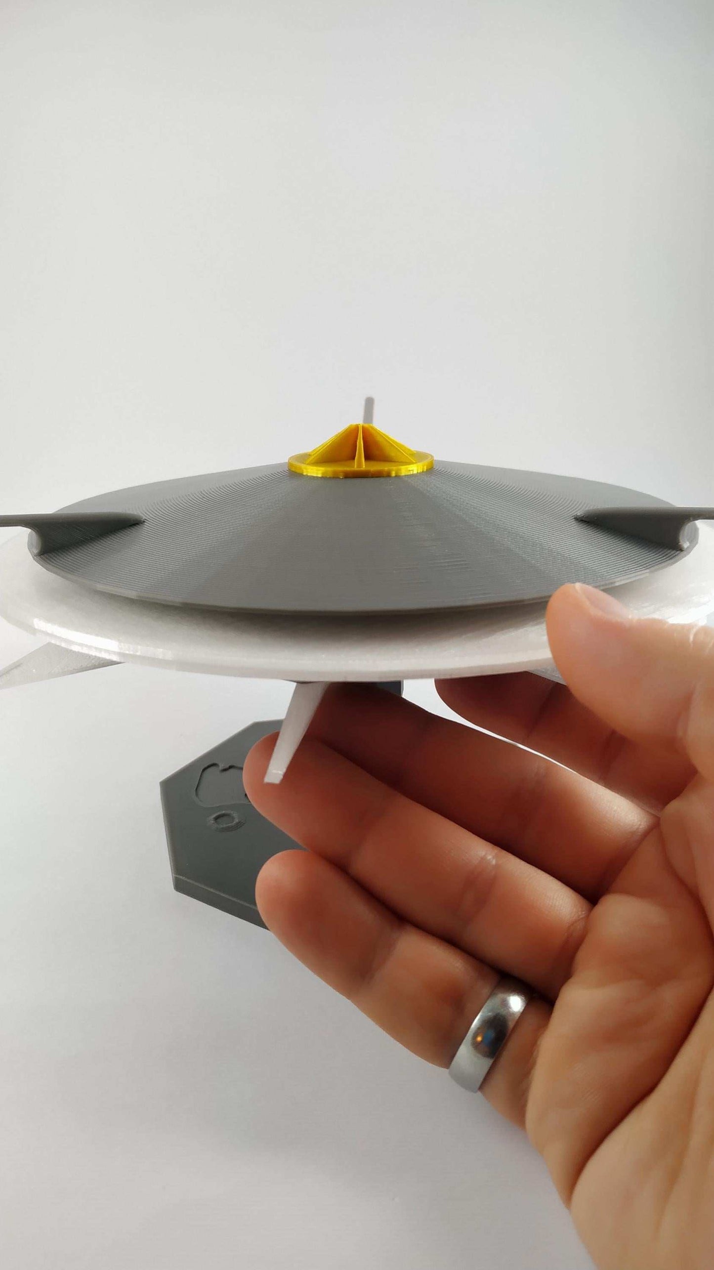 Raumpatrouille Orion VIII Model: 3D Printed Retro German Sci-Fi Collectible - 3DEvricPrinting