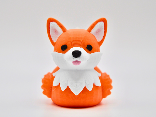 Corgi Duck 3D Printed Royal Canine Figurine
