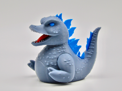 Godzilla Duck 3D Printed King of the Monsters Figurine