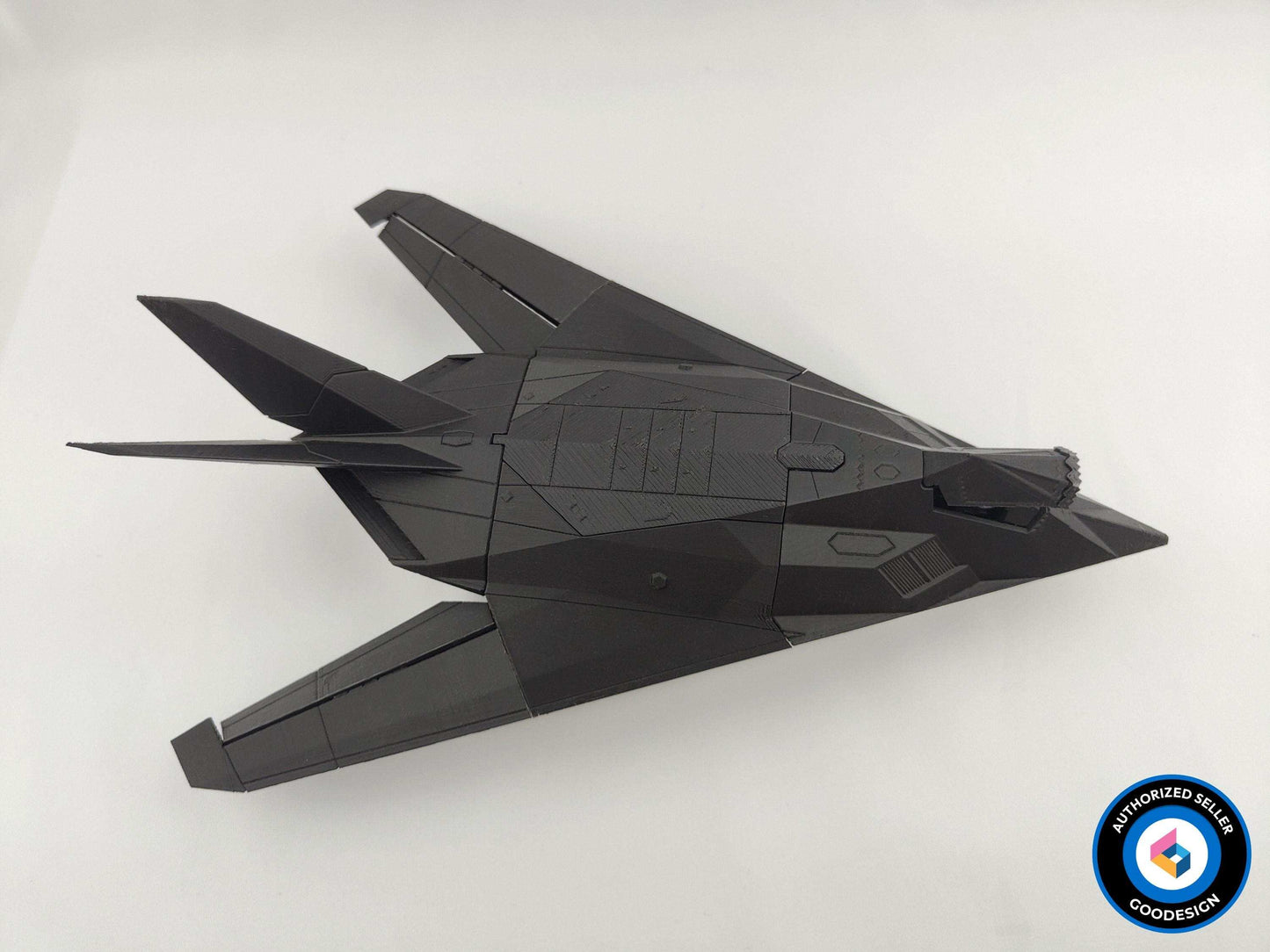 3D Printed F-117 Nighthawk Model: 1/72 Scale Stealth Fighter Replica - 3DEvricPrinting