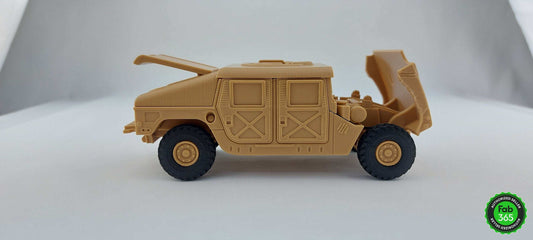 3D Printed Humvee Model 1/35 Scale with Optional Trailer - 3DEvricPrinting