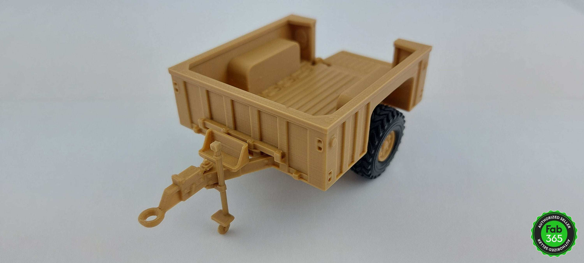 3D Printed Humvee Model 1/35 Scale with Optional Trailer - 3DEvricPrinting