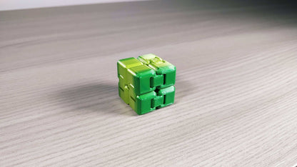 3D Printed Infinity Cube: Fidget Stress Reliever Toy - 3DEvricPrinting