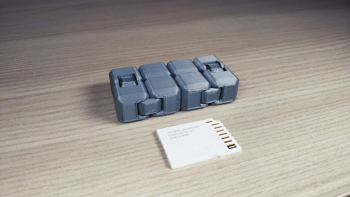 3D Printed Infinity Cube: Fidget Stress Reliever Toy - 3DEvricPrinting