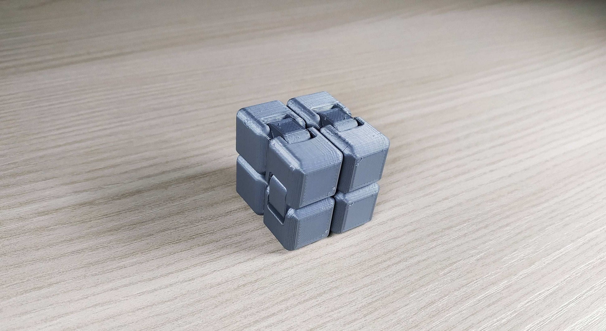 3D Printed Infinity Cube: Fidget Stress Reliever Toy - 3DEvricPrinting