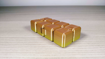 3D Printed Infinity Cube: Fidget Stress Reliever Toy - 3DEvricPrinting