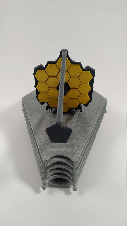 3D Printed James Webb Space Telescope Model: Eco-Friendly PLA Plastic - 3DEvricPrinting
