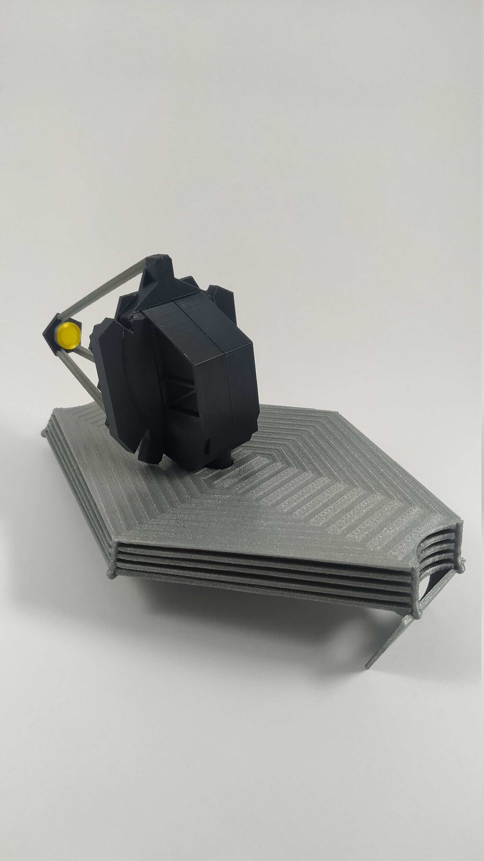 3D Printed James Webb Space Telescope Model: Eco-Friendly PLA Plastic - 3DEvricPrinting