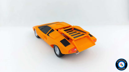 3D Printed Lamborghini Countach LP400 Model: 1/24 Scale 70s Supercar Replica - 3DEvricPrinting
