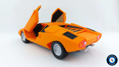 3D Printed Lamborghini Countach LP400 Model: 1/24 Scale 70s Supercar Replica - 3DEvricPrinting