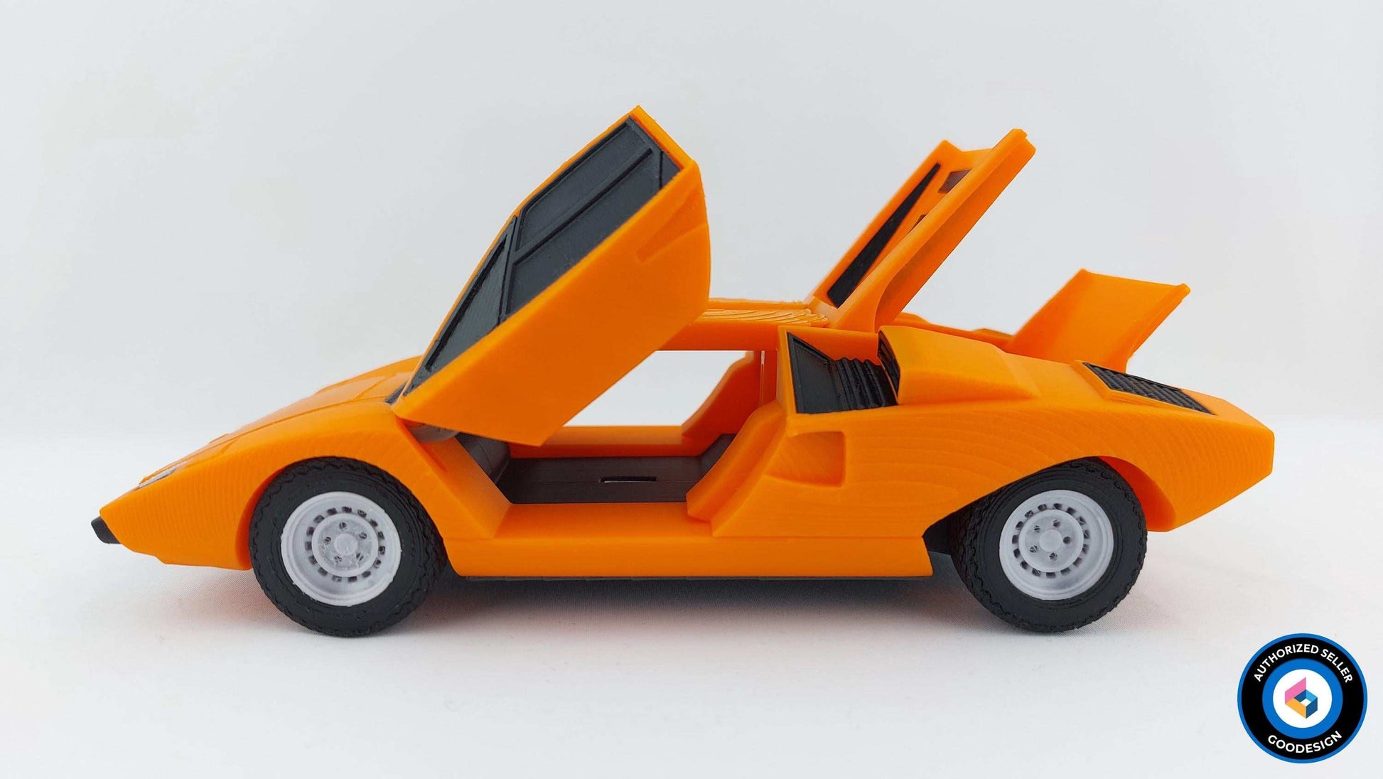3D Printed Lamborghini Countach LP400 Model: 1/24 Scale 70s Supercar Replica - 3DEvricPrinting