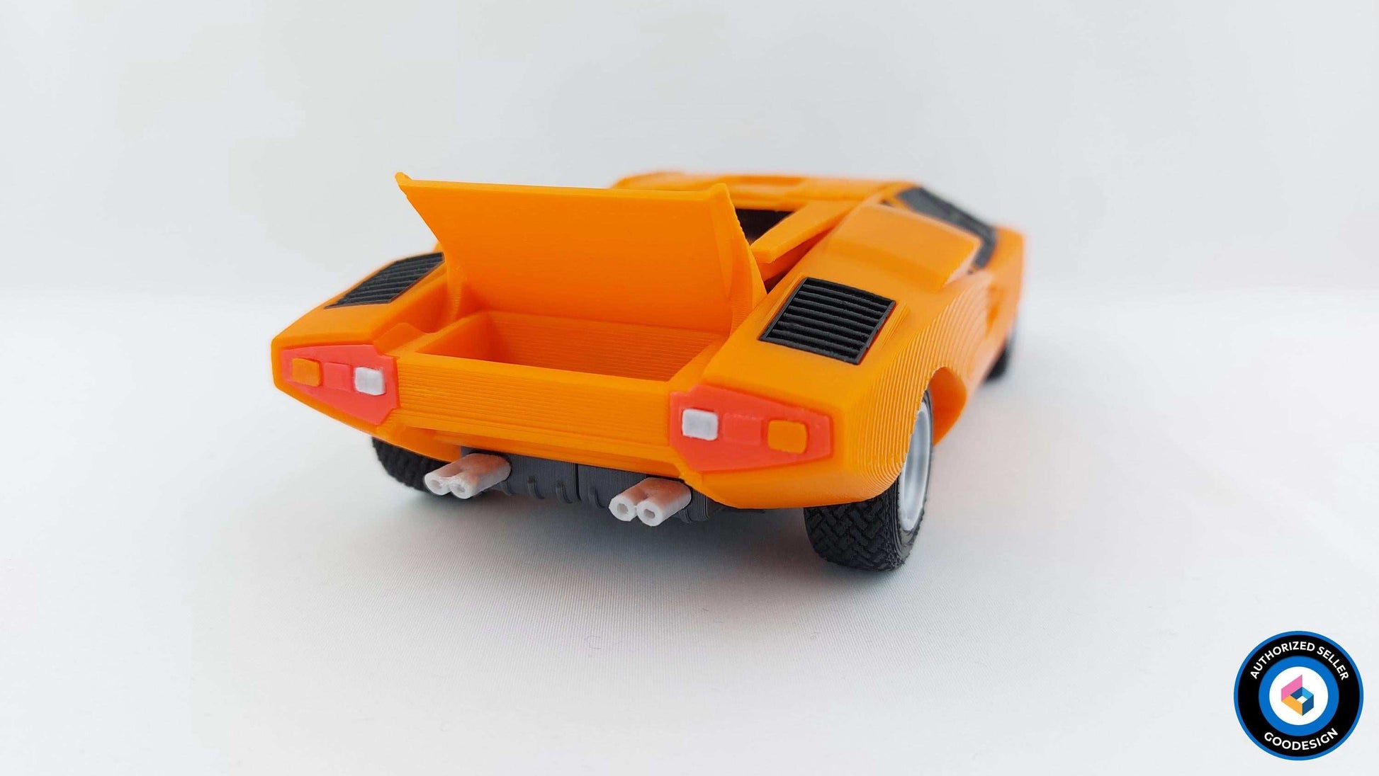 3D Printed Lamborghini Countach LP400 Model: 1/24 Scale 70s Supercar Replica - 3DEvricPrinting