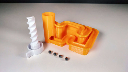 3D Printed Marble Maze Run: Lifting Mechanism, Educational Toy - 3DEvricPrinting