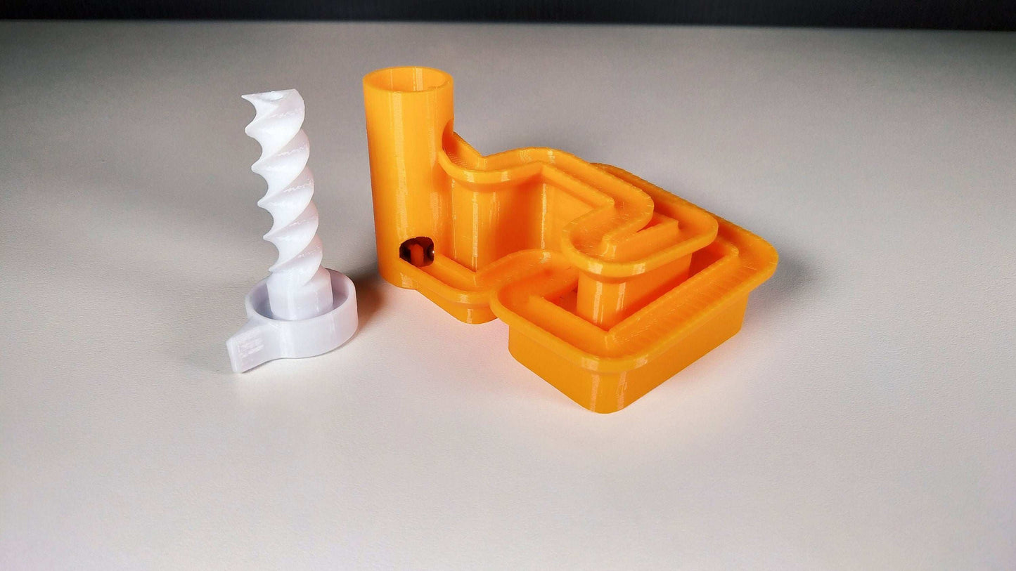 3D Printed Marble Maze Run: Lifting Mechanism, Educational Toy - 3DEvricPrinting