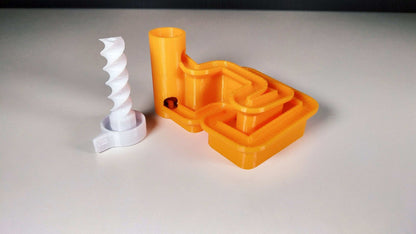 3D Printed Marble Maze Run: Lifting Mechanism, Educational Toy - 3DEvricPrinting