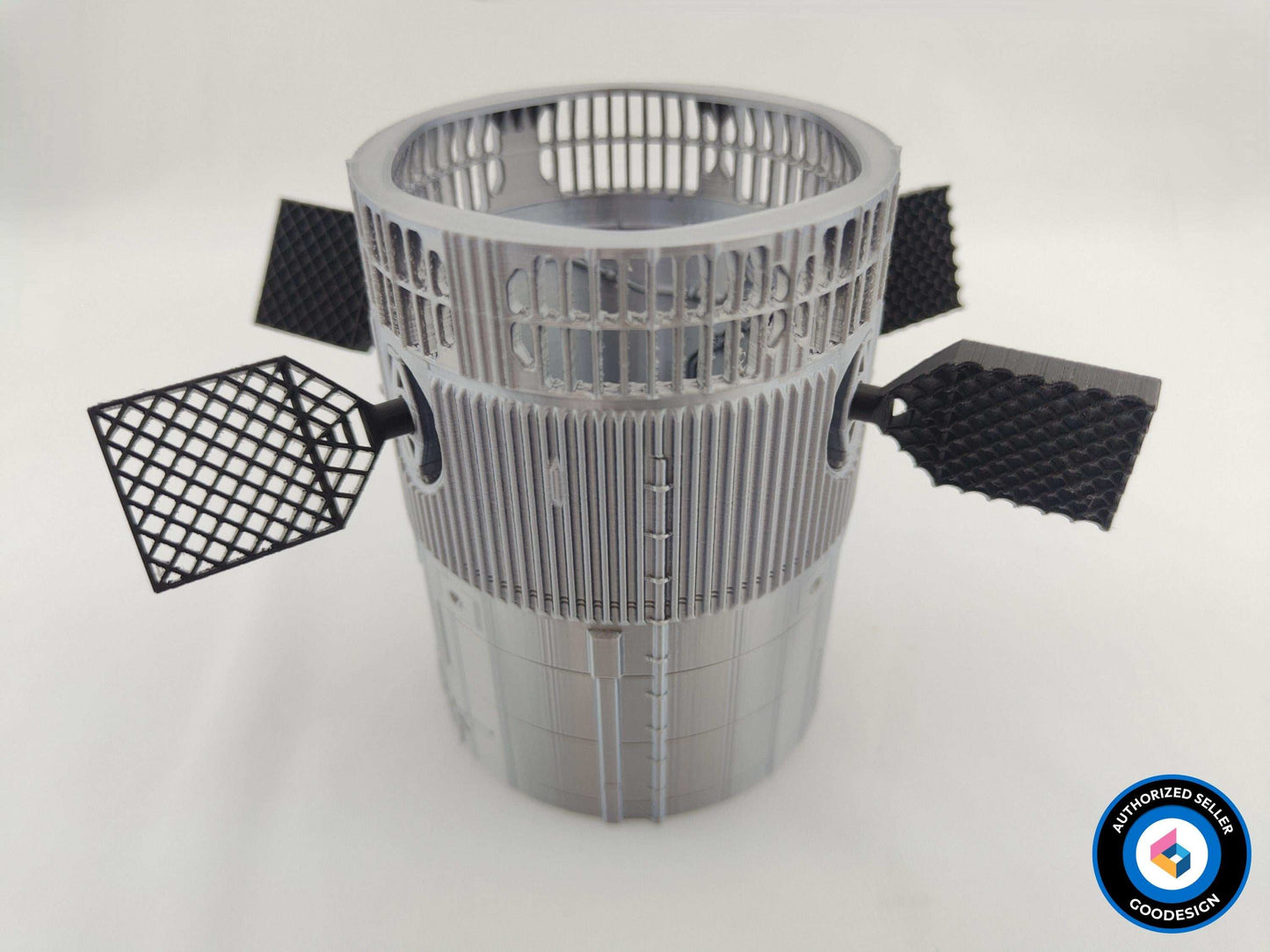 3D Printed SpaceX Starship Pen Holder: Sci-Fi Desk Organizer - 3DEvricPrinting