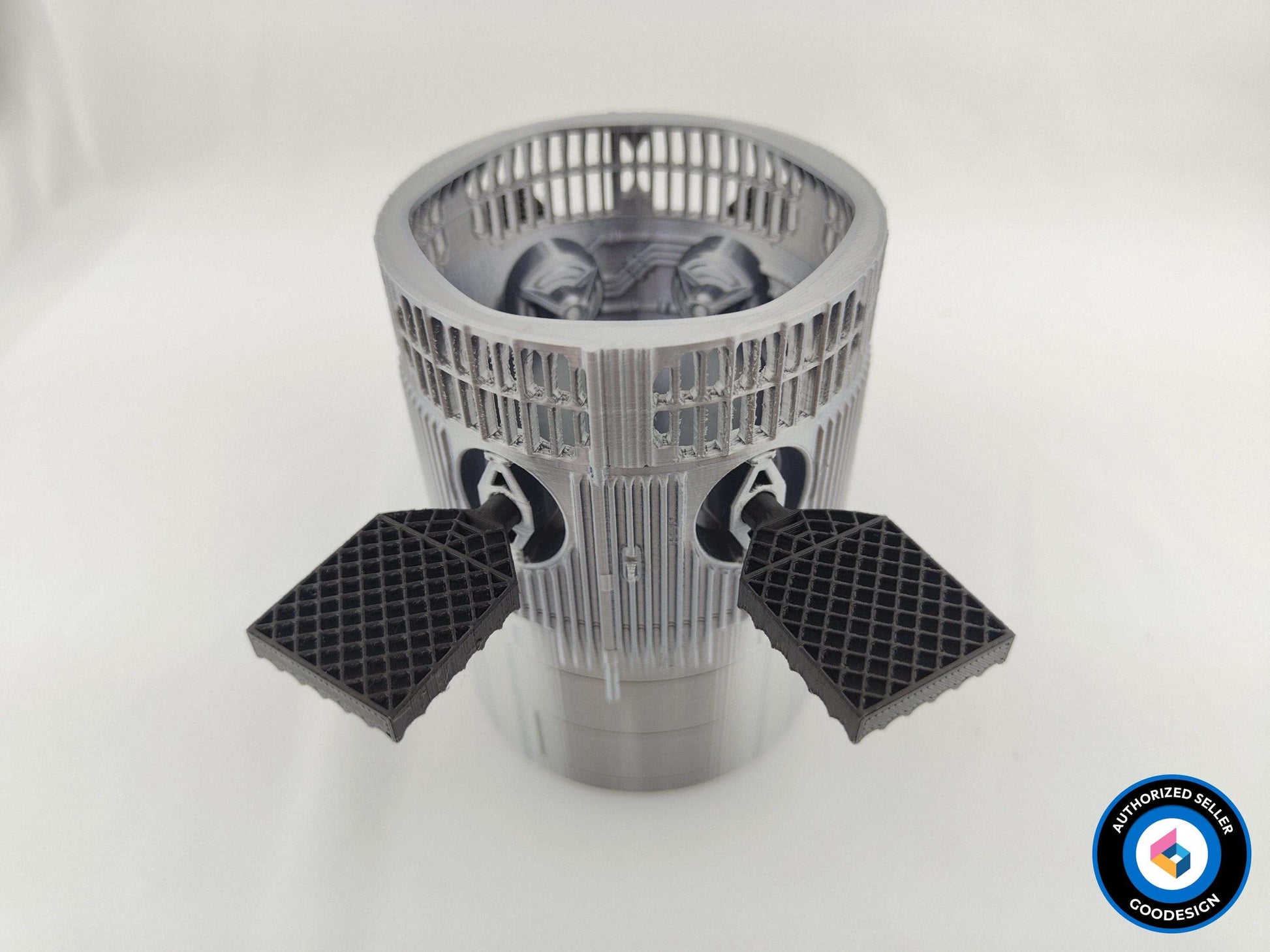 3D Printed SpaceX Starship Pen Holder: Sci-Fi Desk Organizer - 3DEvricPrinting