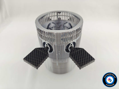 3D Printed SpaceX Starship Pen Holder: Sci-Fi Desk Organizer - 3DEvricPrinting