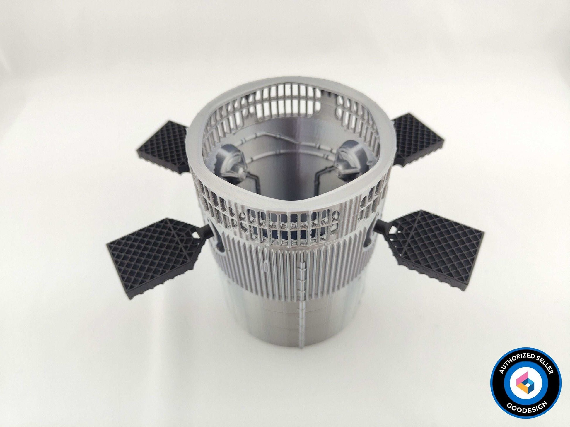3D Printed SpaceX Starship Pen Holder: Sci-Fi Desk Organizer - 3DEvricPrinting