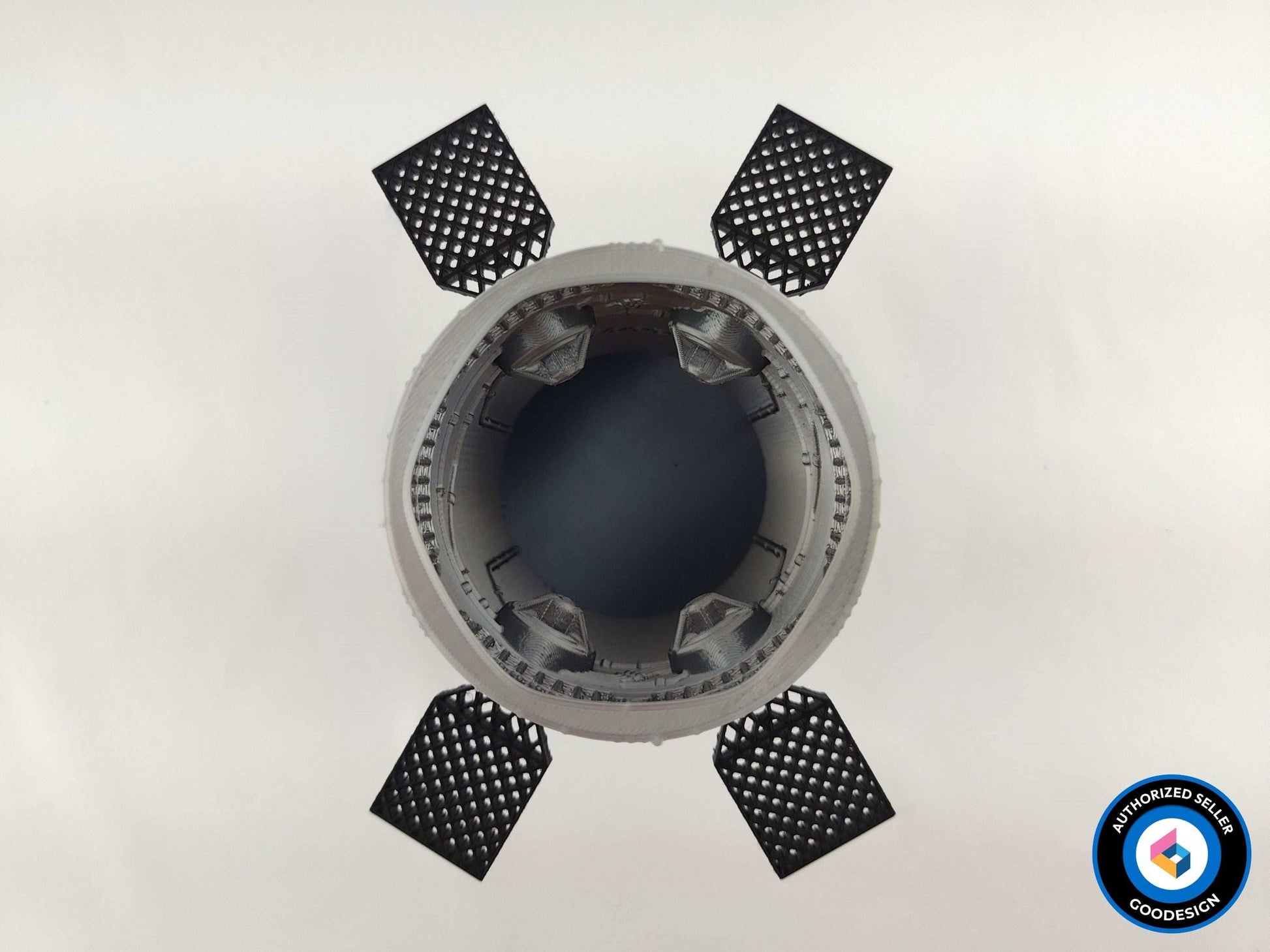 3D Printed SpaceX Starship Pen Holder: Sci-Fi Desk Organizer - 3DEvricPrinting