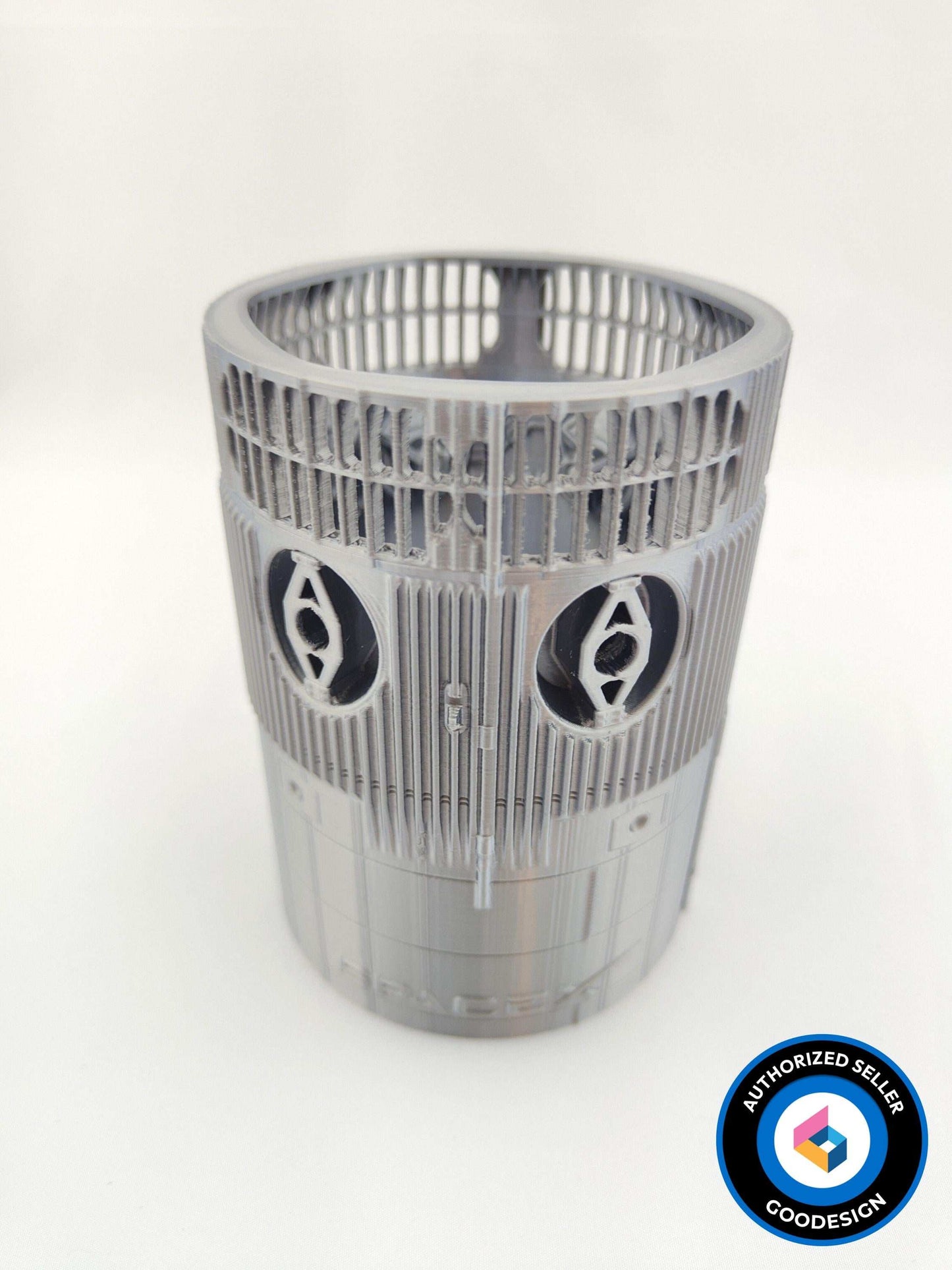 3D Printed SpaceX Starship Pen Holder: Sci-Fi Desk Organizer - 3DEvricPrinting