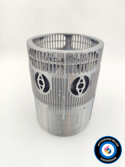 3D Printed SpaceX Starship Pen Holder: Sci-Fi Desk Organizer - 3DEvricPrinting