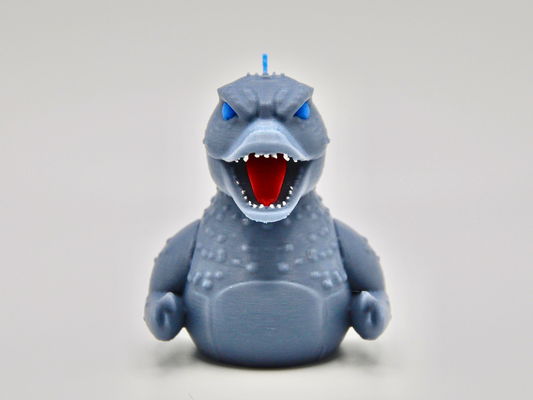 Godzilla Duck 3D Printed King of the Monsters Figurine
