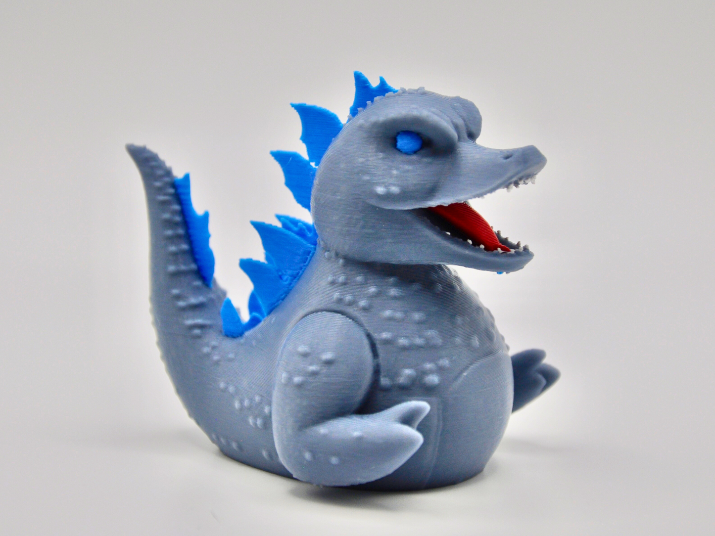 Godzilla Duck 3D Printed King of the Monsters Figurine