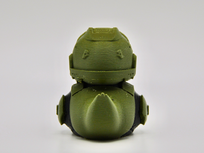 Halo Master Chief Duck 3D Printed Spartan Figurine