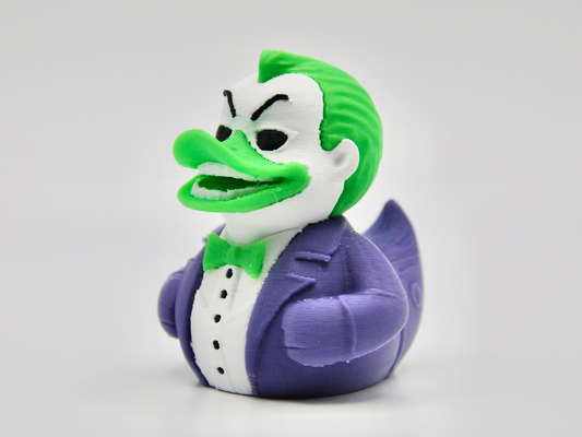 Joker Duck 3D Printed DC Villain Figurine