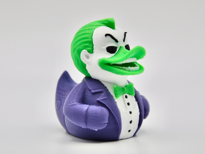 Joker Duck 3D Printed DC Villain Figurine