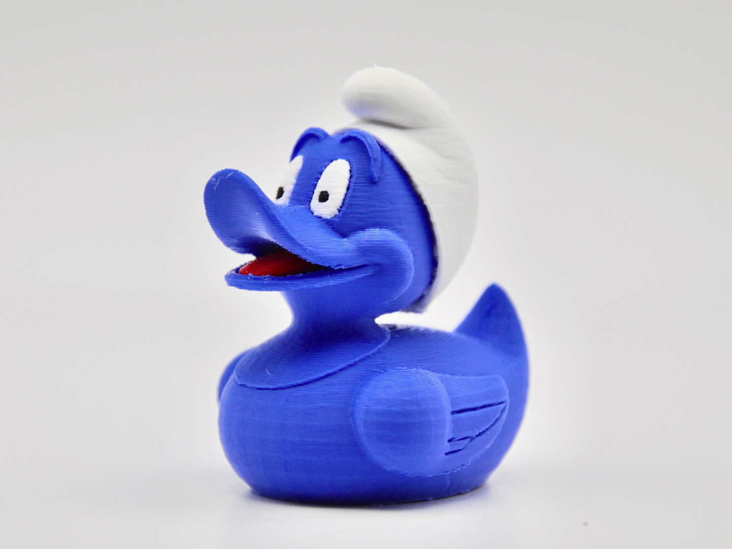 Smurf Duck 3D Printed Belgian Character Figurine